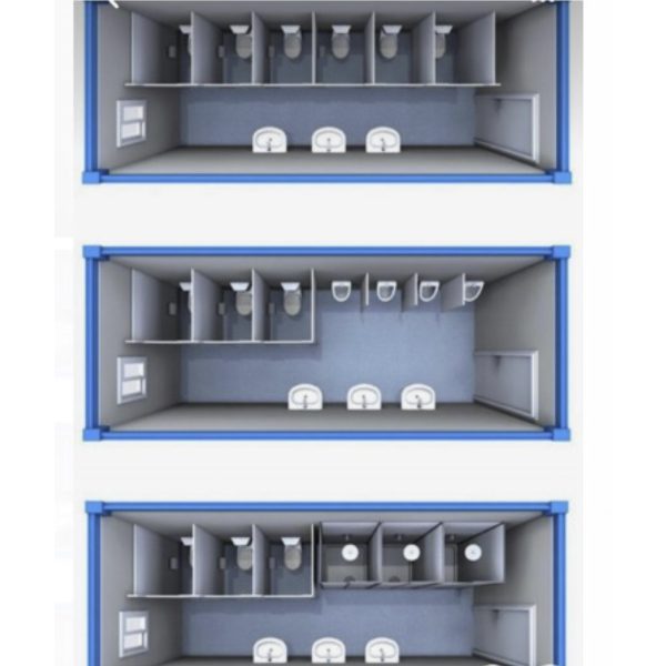 BATERIAS DE BAÑOS O DUCHAS 6X2,44 DESDE $4.800.000 + IVA